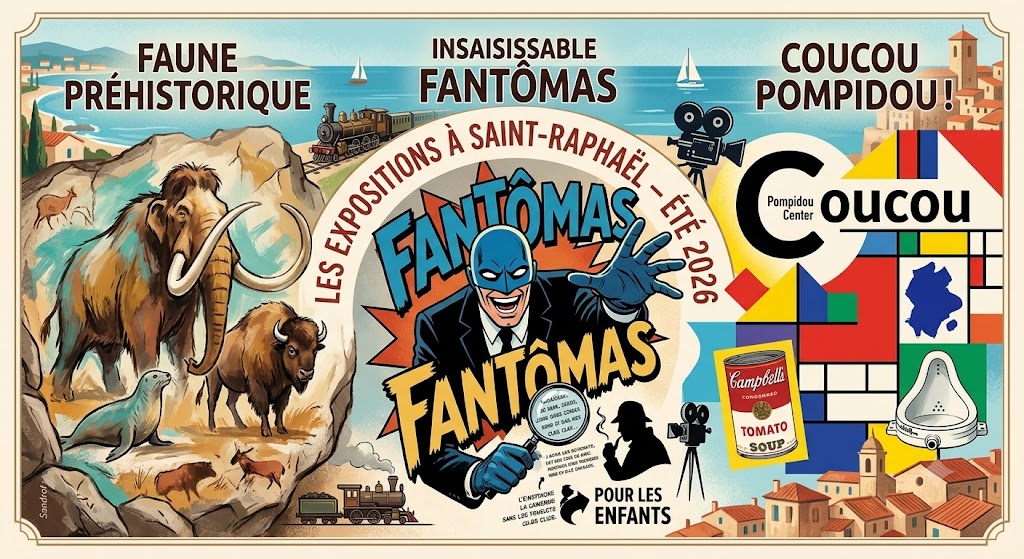 Exhibitions in Saint-Raphaël – Summer 2026